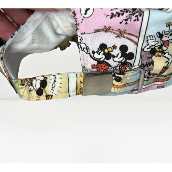 Disney Mickey Mouse‎ Hat All Over Print Embroidered Adjustable Slide - Picture 5 of 9